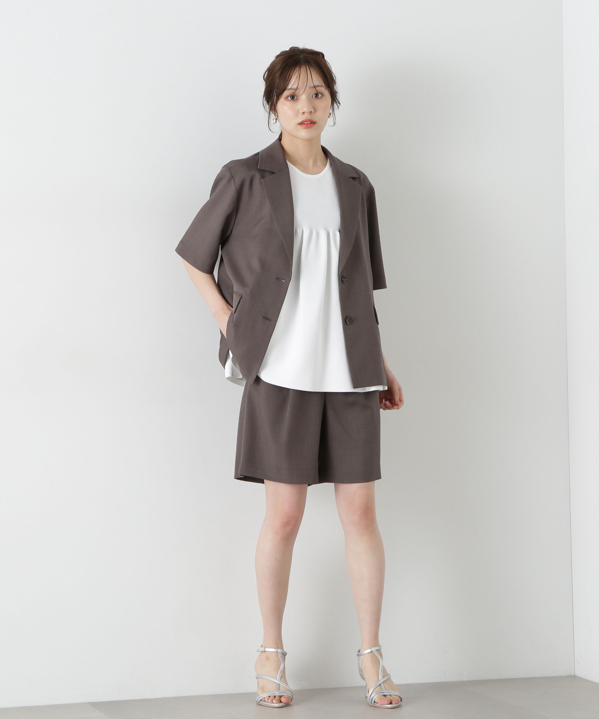 PROPORTION BODY DRESSING「バックリボンペプラムニット」|ニット・セーター|