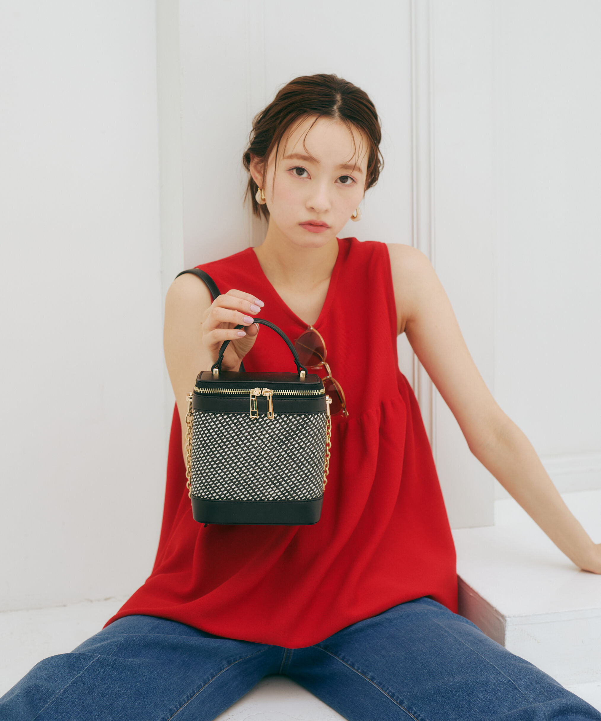 PROPORTION BODY DRESSING「バックリボンペプラムニット」|ニット・セーター|