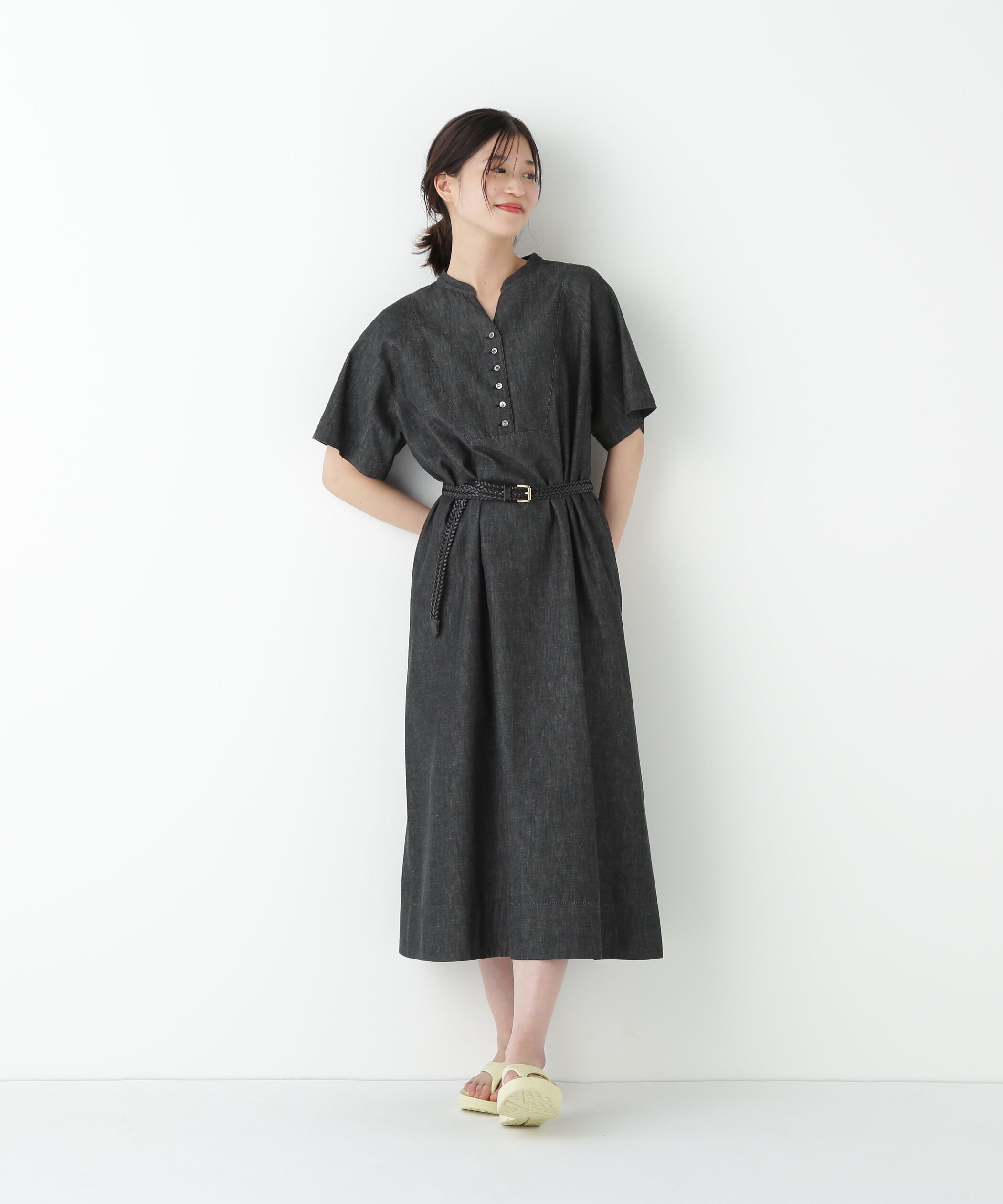  「◆ライトオンスデニムワンピース」|ワンピース|