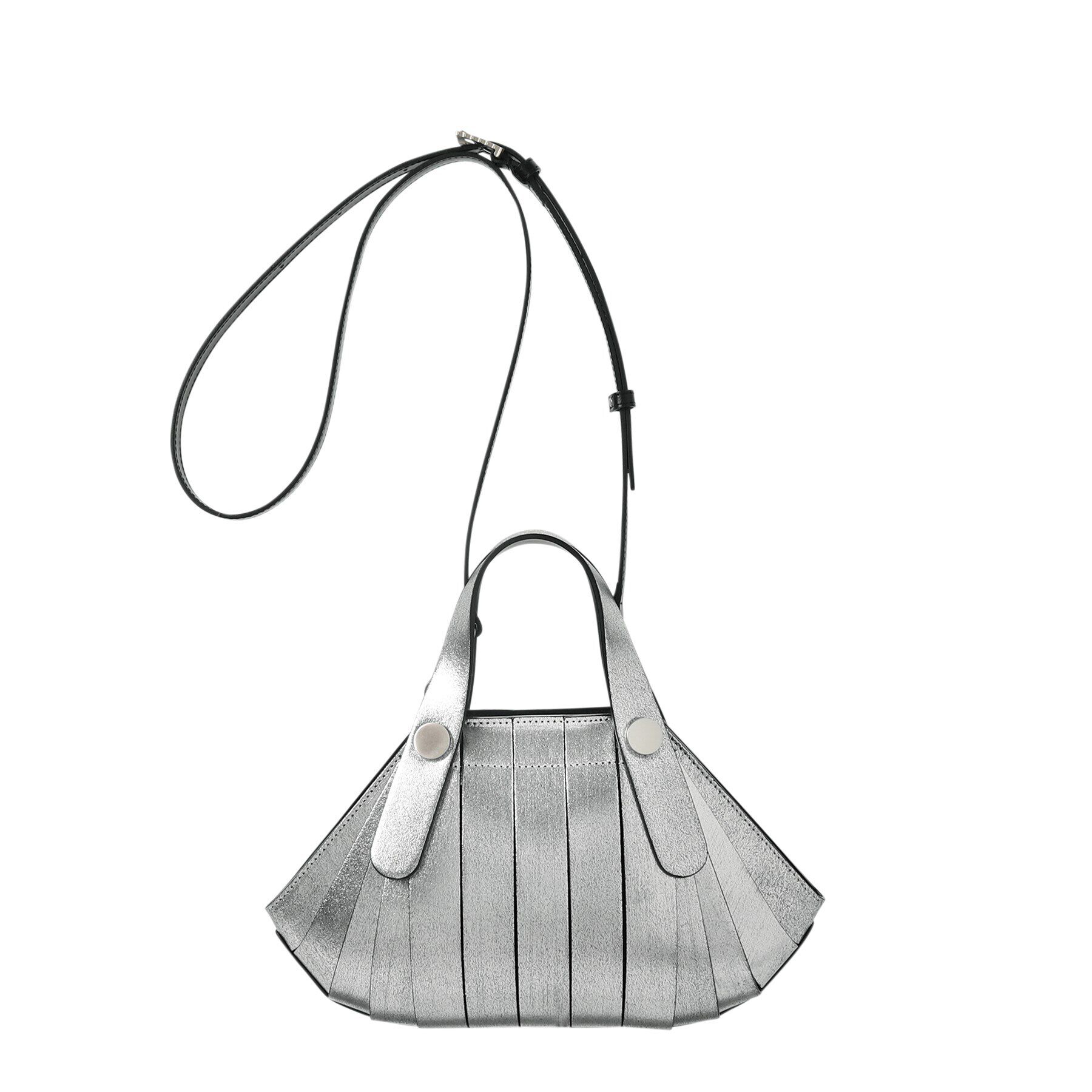 HIROKO HAYASHI「OSSO（オッソ）2Wayバッグ」|ハンドバッグ|シルバー(006)
