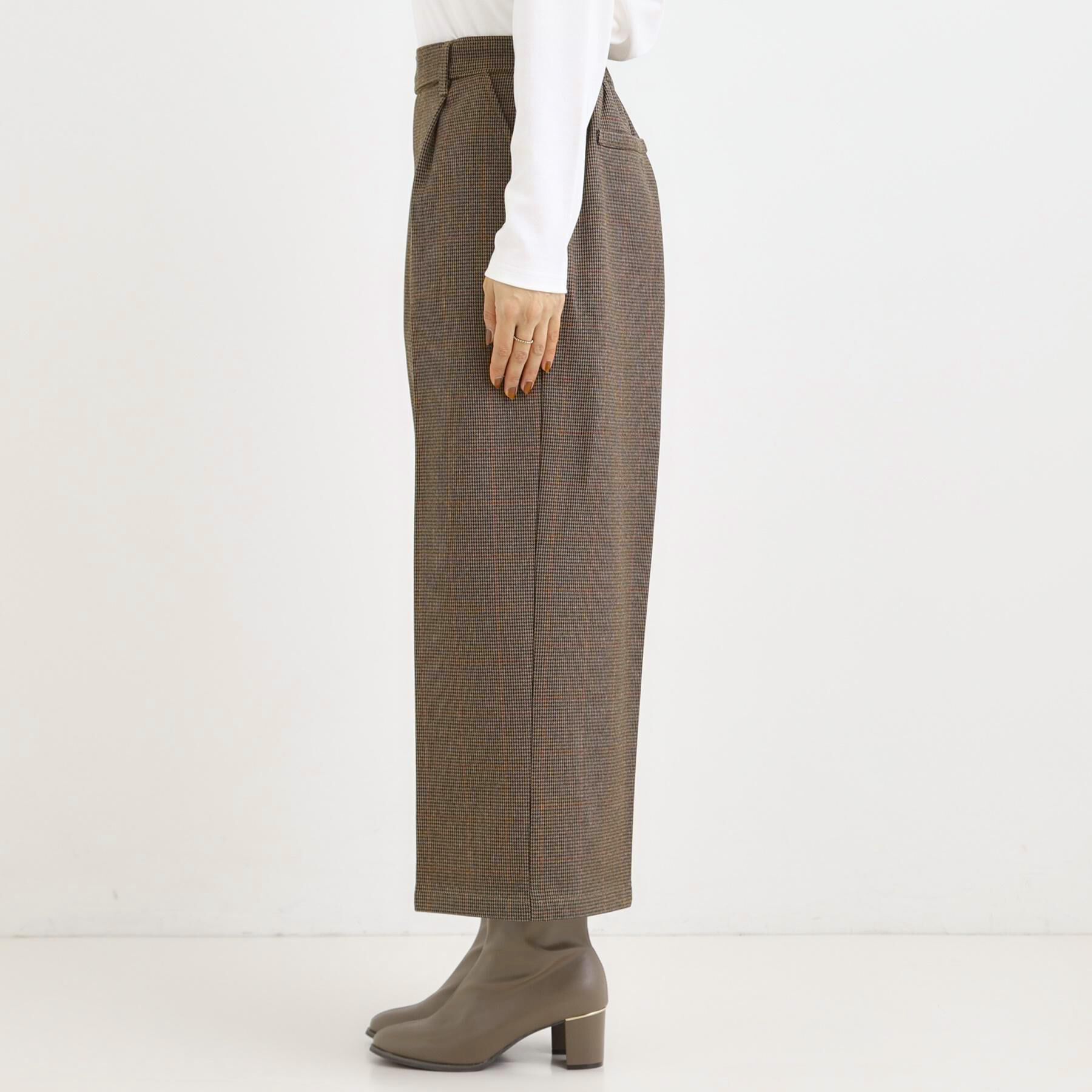 SHOO･LA･RUE「【着丈選べる】ウールフィールあったか裏起毛ワイドパンツ」|その他|