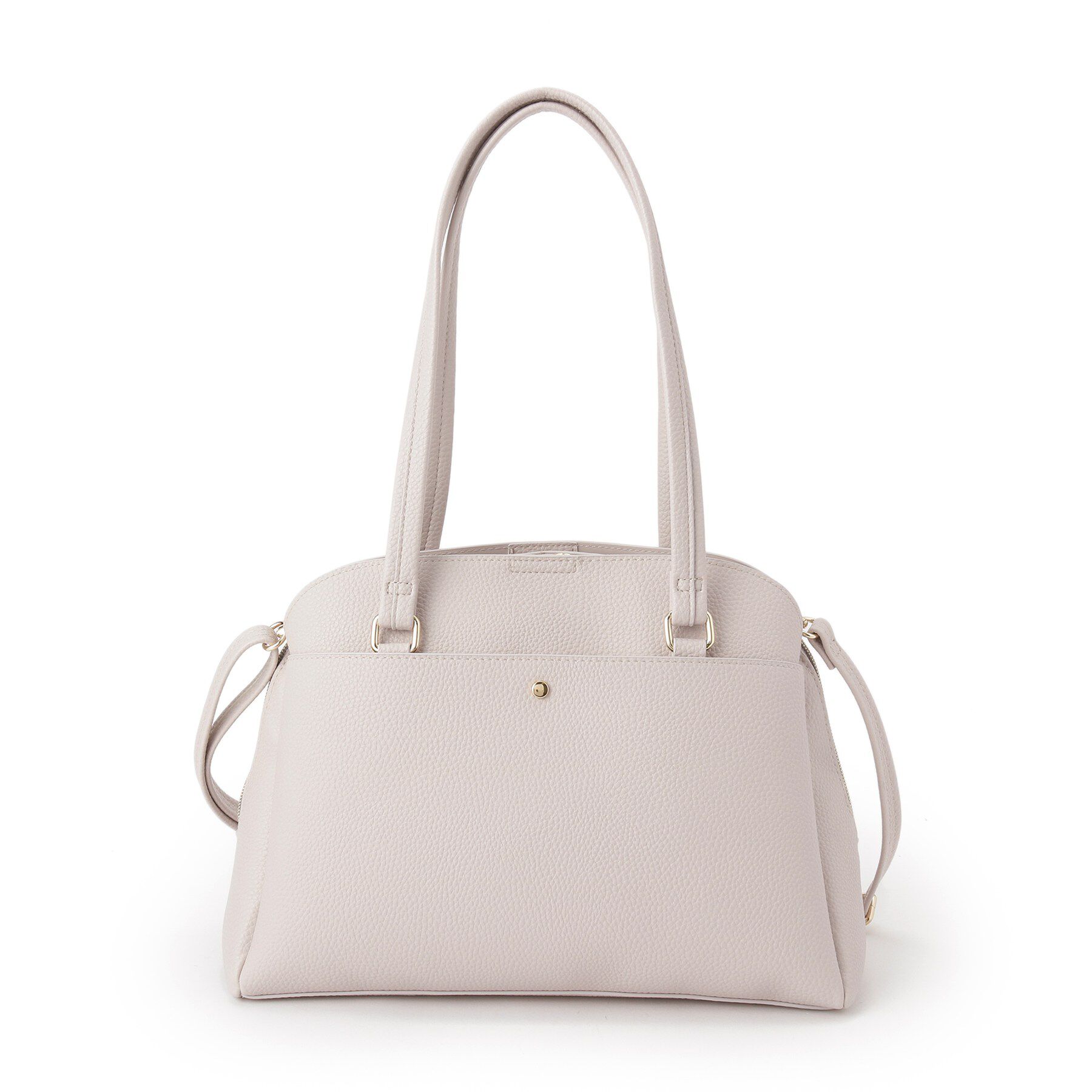 SHOO･LA･RUE「【軽量/2WAY】ロングハンドル ラウンドトートバッグ」|トートバッグ|