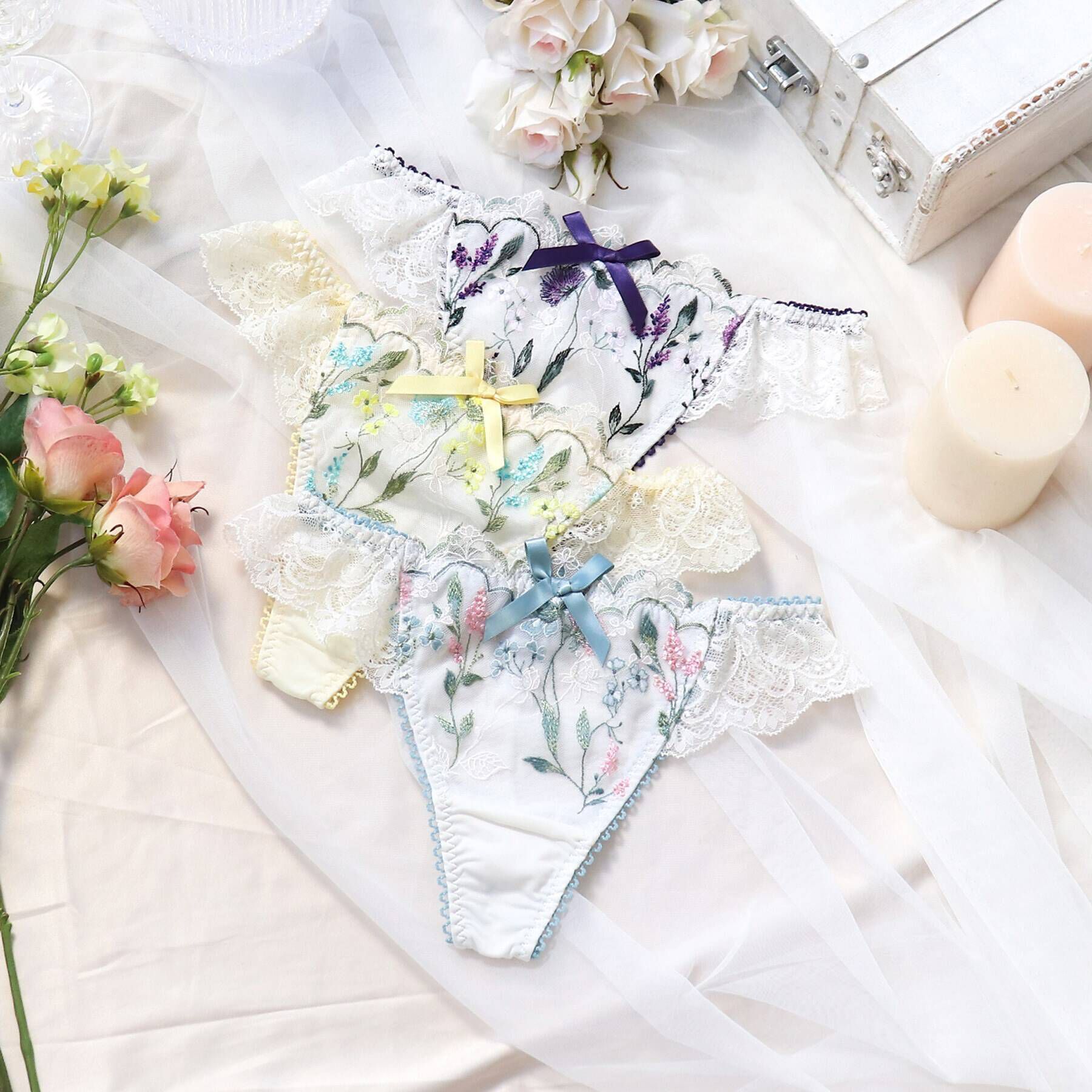 Risa Magli「アンジュ Tバックショーツ」|インナー|