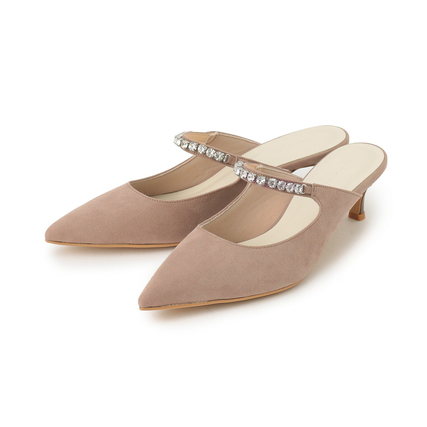 ESPERANZA「ビジューベルトミュール」|サンダル|