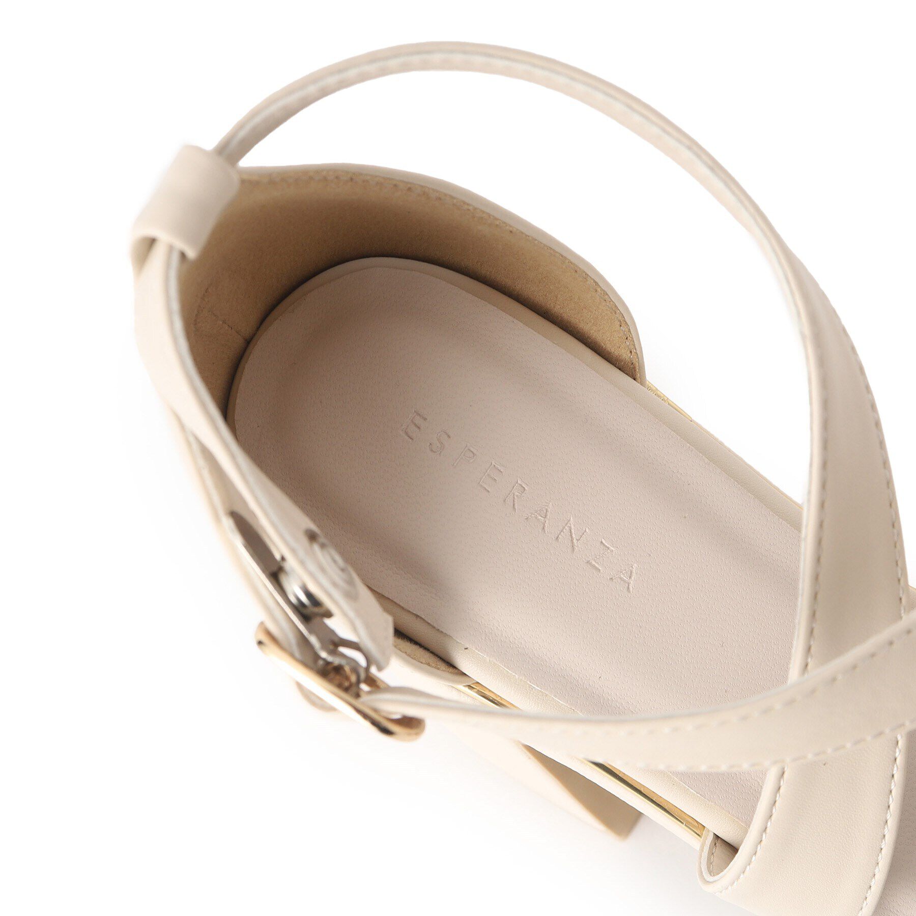 ESPERANZA「ラク盛りクロスストラップサンダル 24SS」|サンダル|