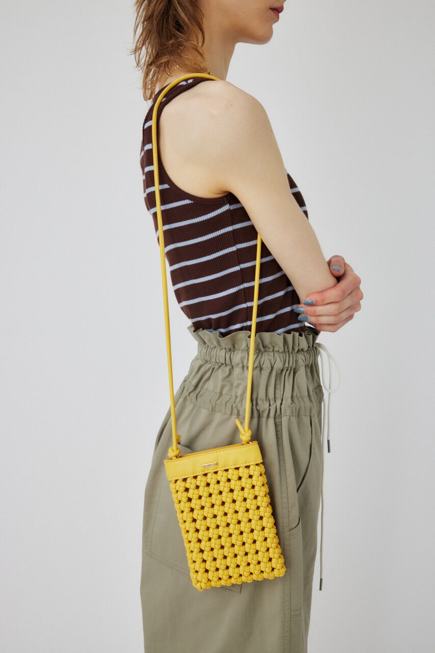MOUSSY「BRAIDED MINI バッグ」|その他|YEL