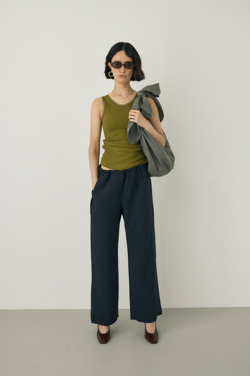 MOUSSY「リラックスワイドパンツ　リサイクルポリエステル使用」|その他|