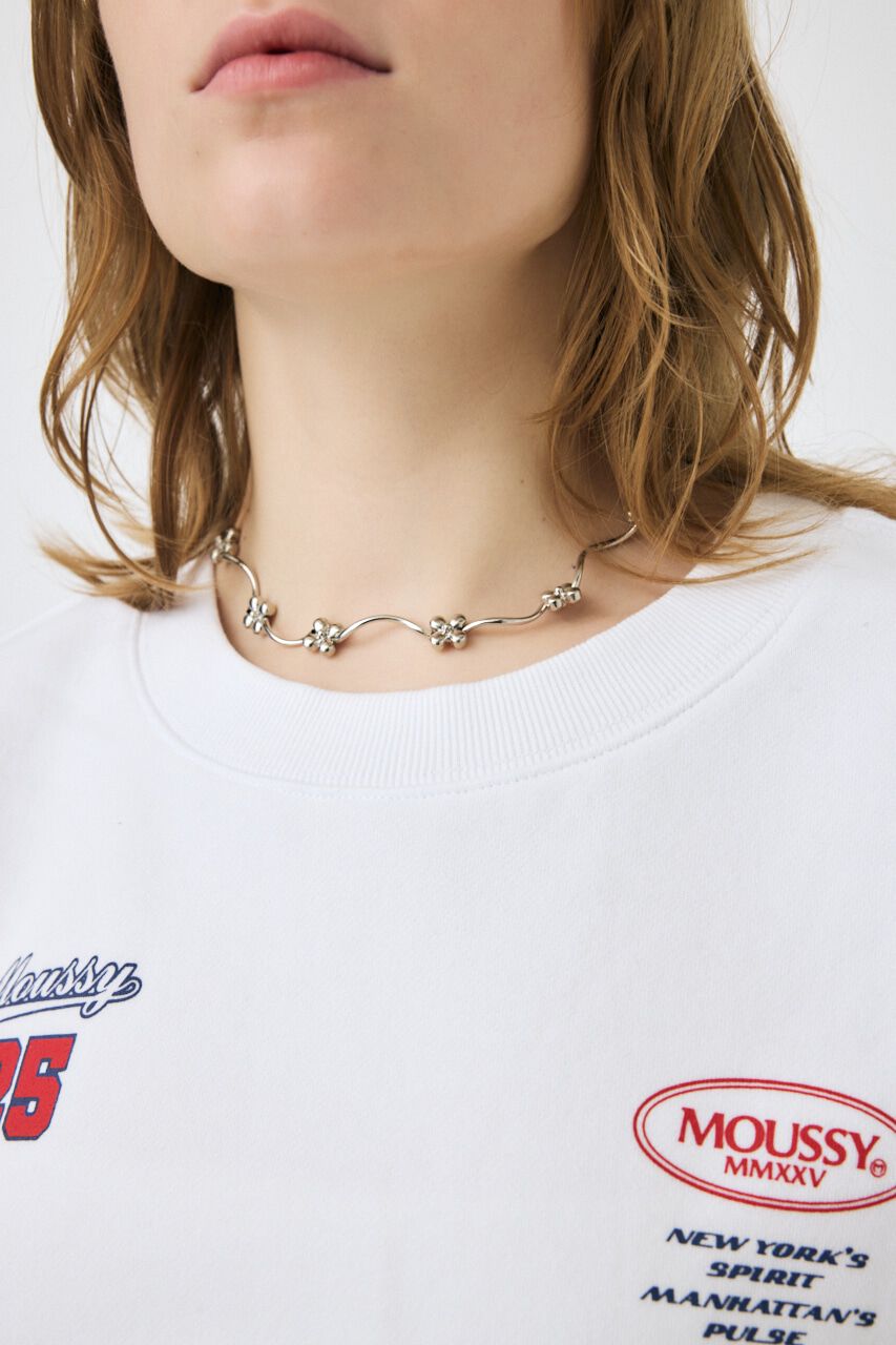 MOUSSY「FLORAL CHAIN チョーカー」|ネックレス|