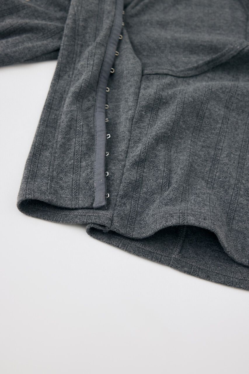 MOUSSY「LAYERED 2WAY カーディガン」|Tシャツ・カットソー|