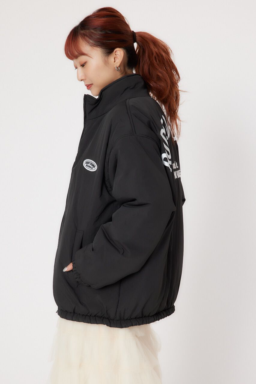 RODEO CROWNS「LOGOスタンドネックブルゾン」|ブルゾン・スタジャン|