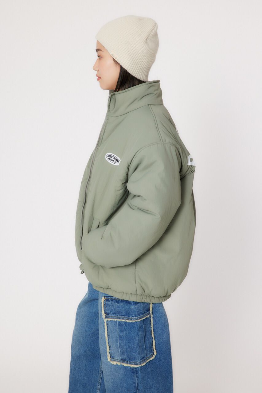 RODEO CROWNS「LOGOスタンドネックブルゾン」|ブルゾン・スタジャン|