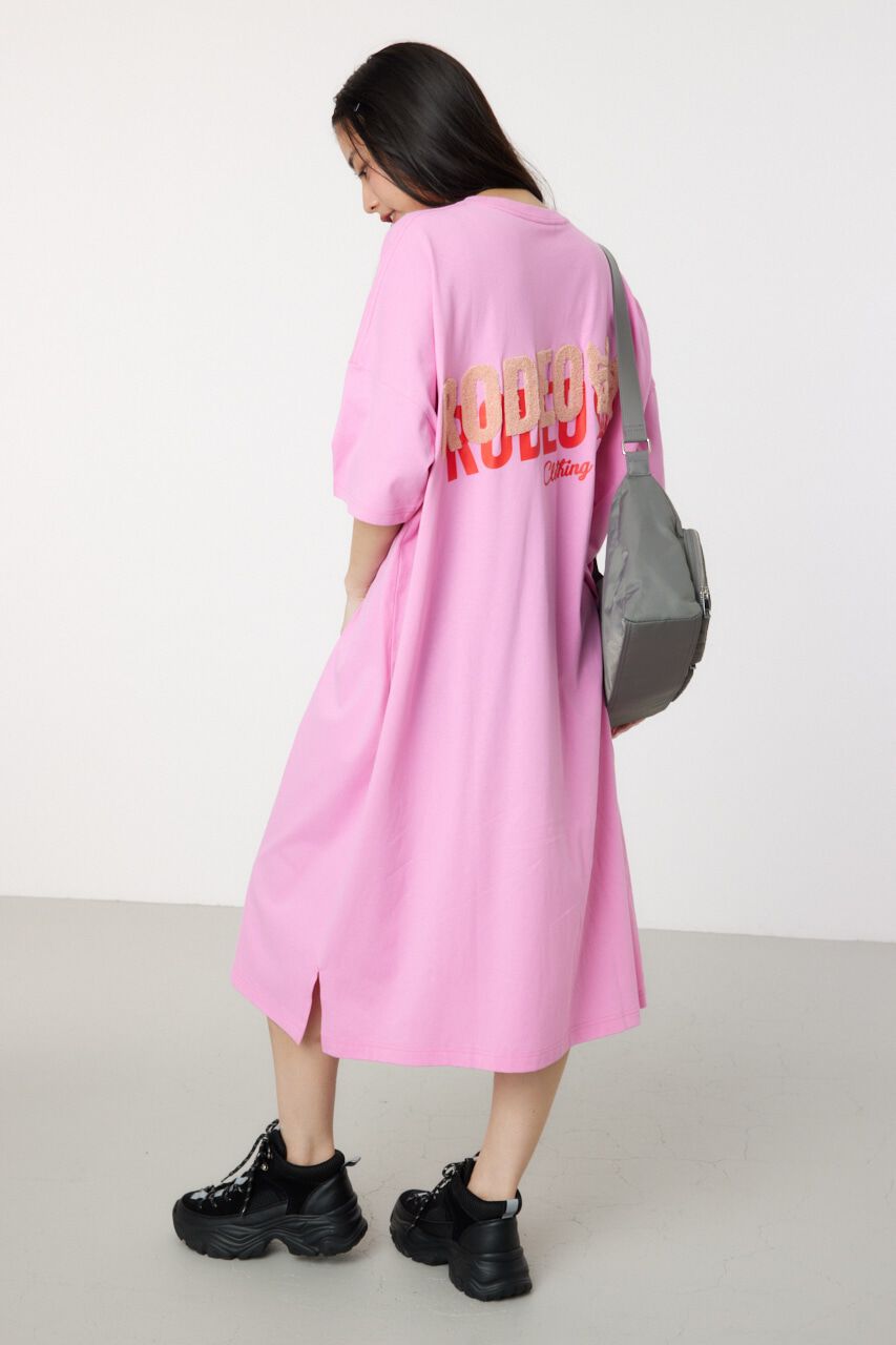 RODEO CROWNS「サガラワッペン ロゴ Tワンピース」|ワンピース|PNK