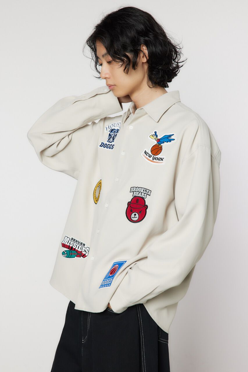 RODEO CROWNS「embroidery patch shirt」|シャツ・ブラウス|