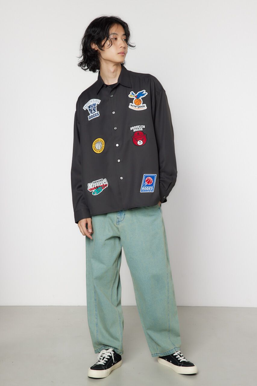 RODEO CROWNS「embroidery patch shirt」|シャツ・ブラウス|