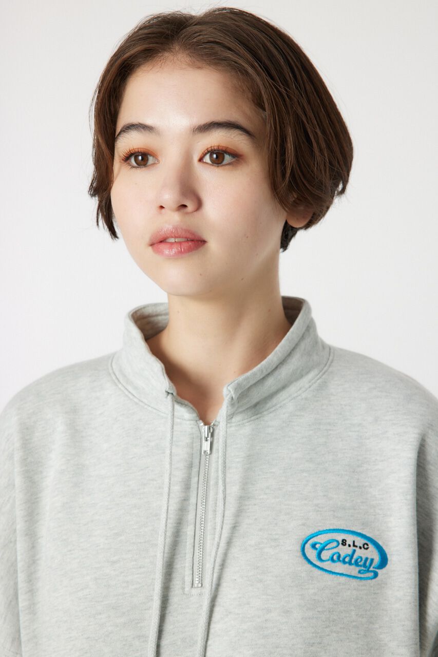 RODEO CROWNS「スタンドネックハーフジップトップス」|Tシャツ・カットソー|