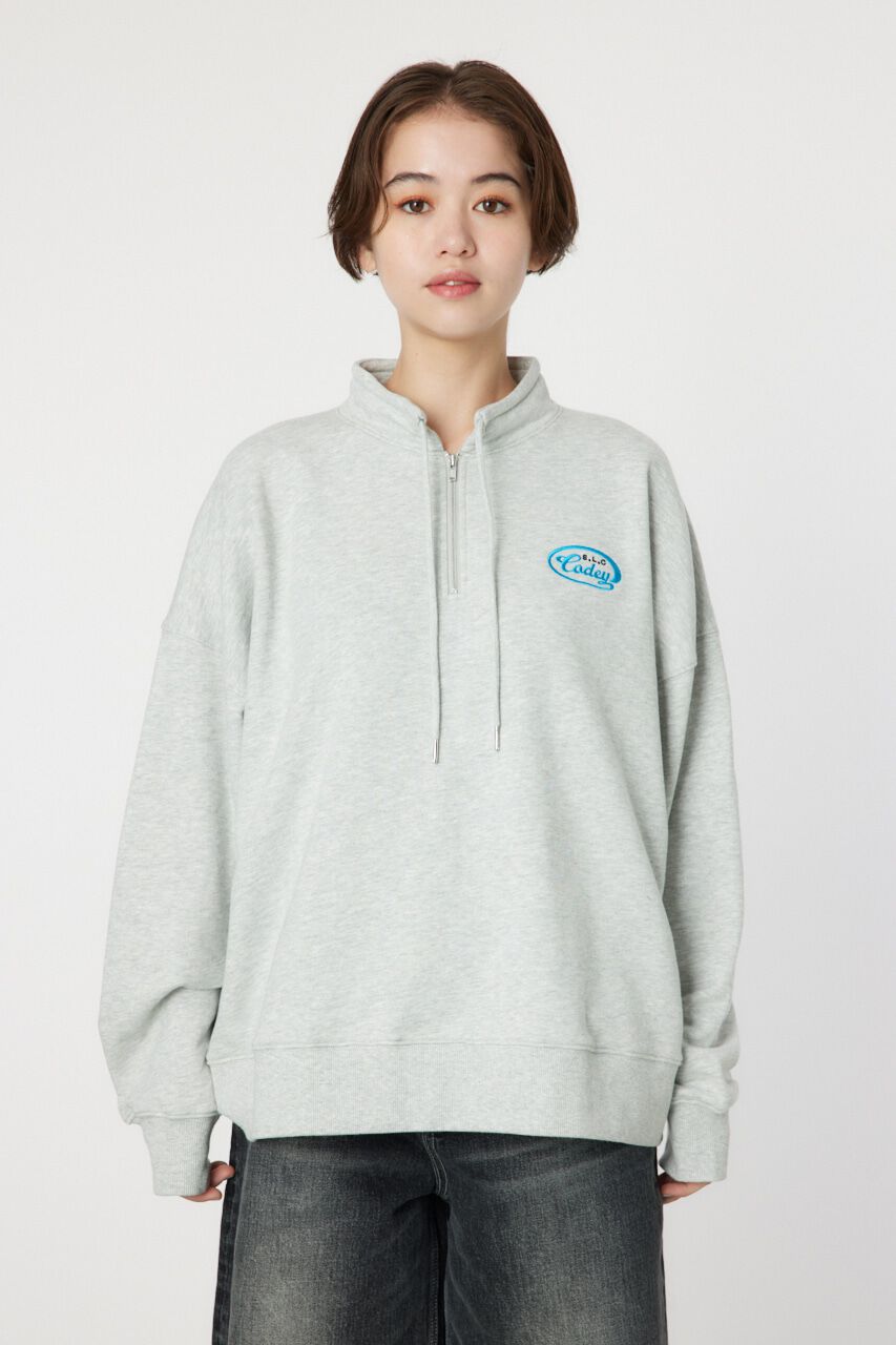 RODEO CROWNS「スタンドネックハーフジップトップス」|Tシャツ・カットソー|