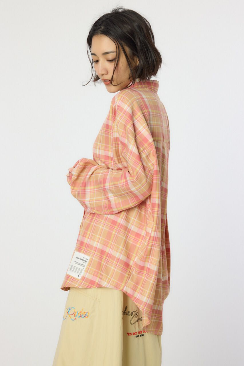 RODEO CROWNS「マルチパターンチェックシャツ」|シャツ・ブラウス|