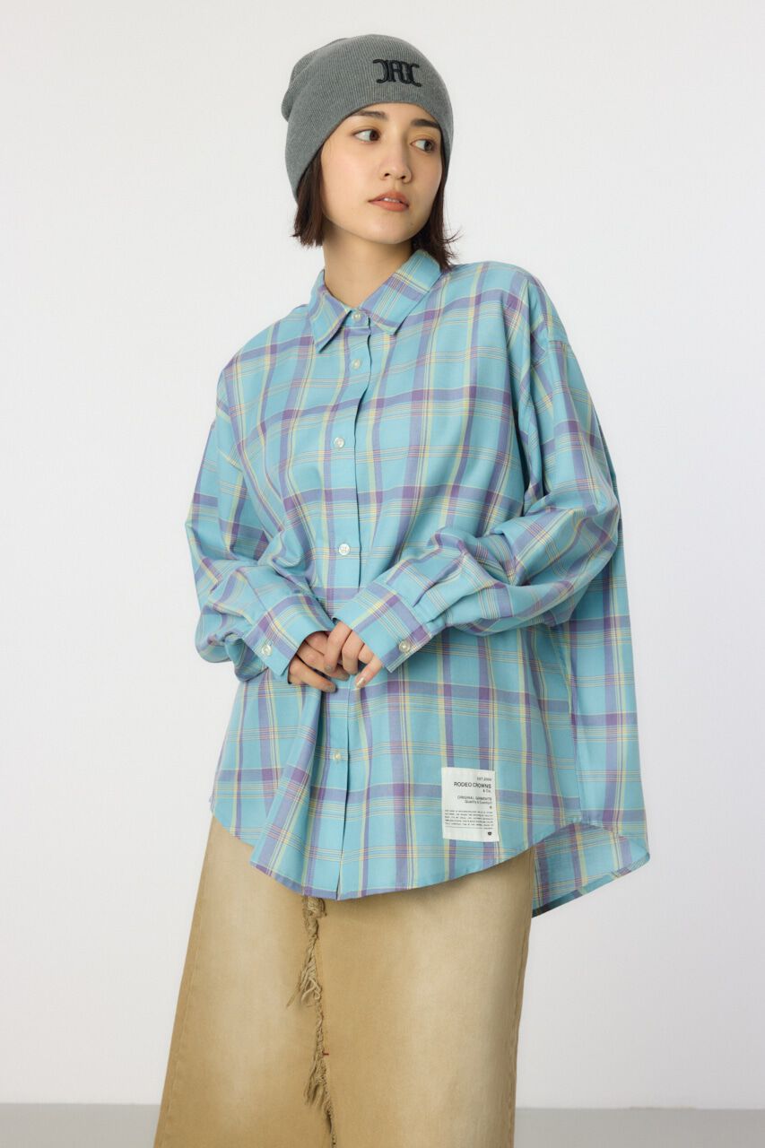RODEO CROWNS「マルチパターンチェックシャツ」|シャツ・ブラウス|
