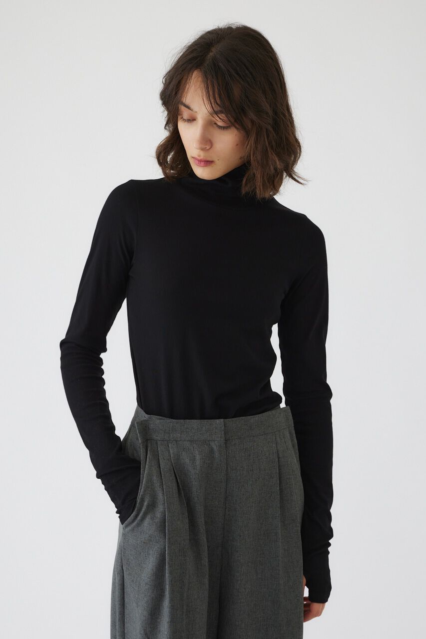 RIM.ARK 「Cotton high neck tops」|Tシャツ・カットソー|