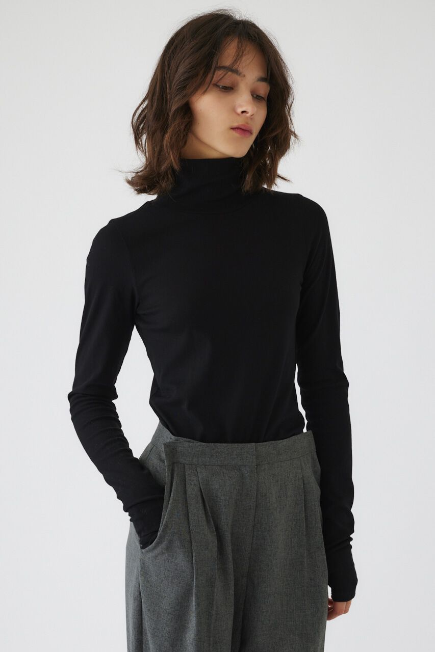 RIM.ARK 「Cotton high neck tops」|Tシャツ・カットソー|