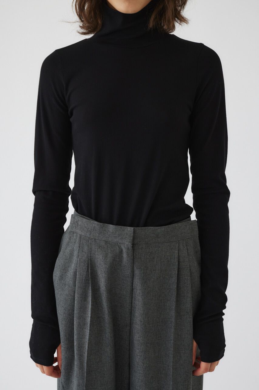 RIM.ARK 「Cotton high neck tops」|Tシャツ・カットソー|