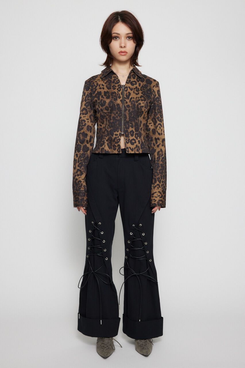 LAGUA GEM「LEOPARD COMPACT シャツ」|シャツ・ブラウス|