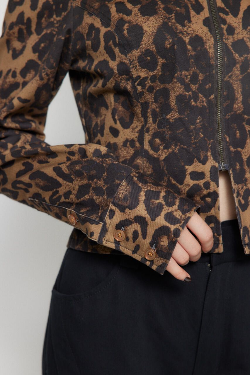 LAGUA GEM「LEOPARD COMPACT シャツ」|シャツ・ブラウス|