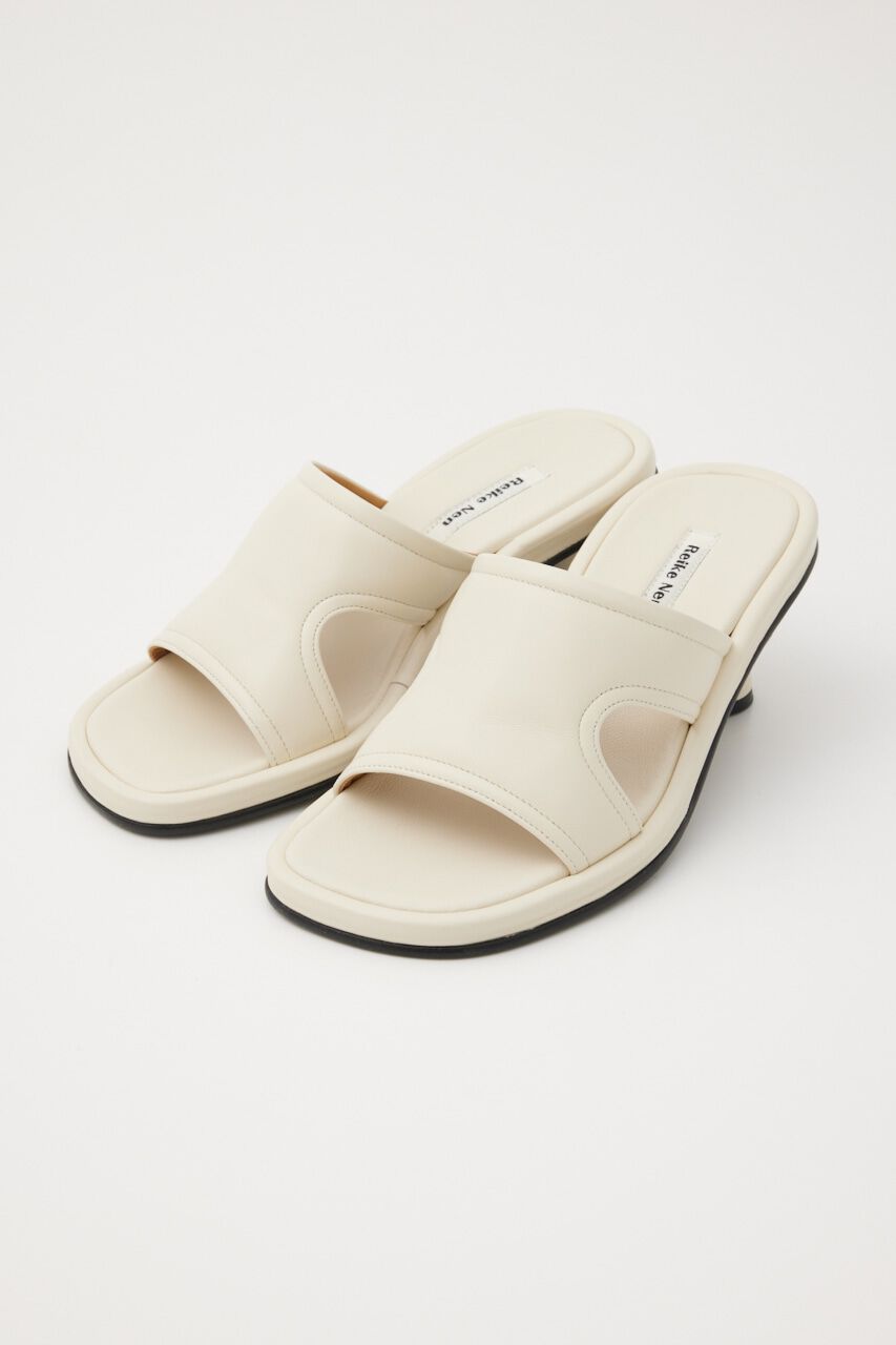 SHEL'TTER SELECT「PADDED CUT-OUT ミュール」|サンダル|