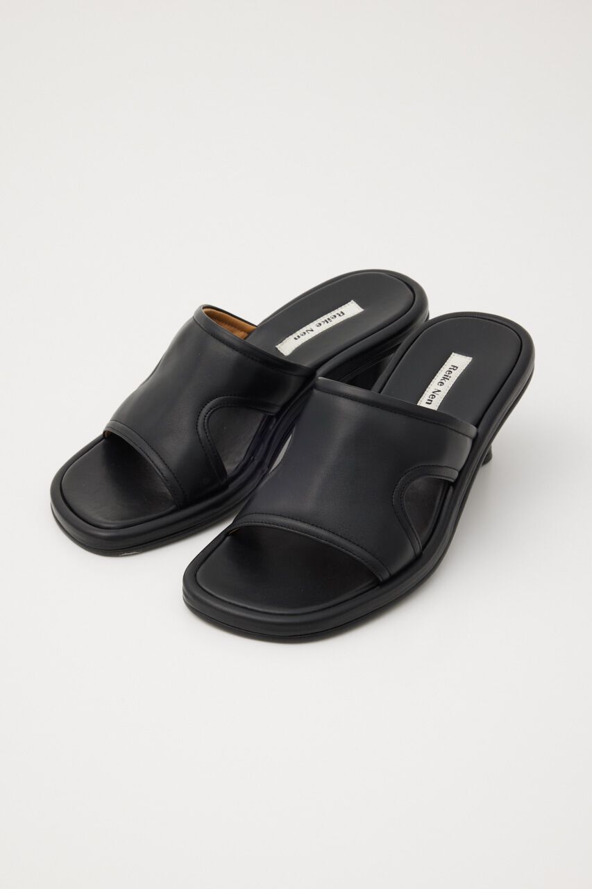 SHEL'TTER SELECT「PADDED CUT-OUT ミュール」|サンダル|