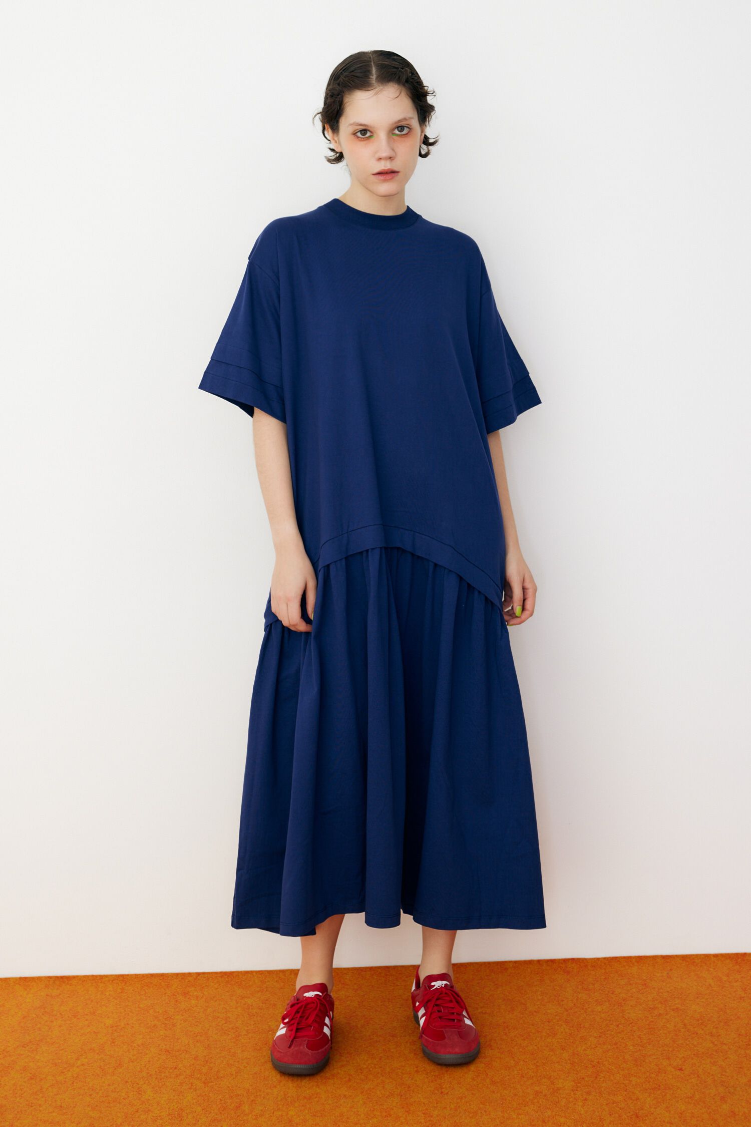 HeRIN.CYE「Cut relax dress」|ワンピース|NVY