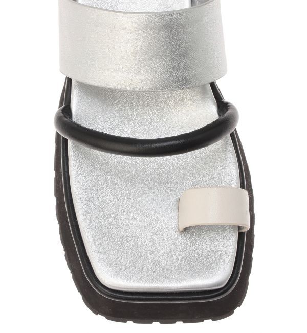 ELENDEEK「ASYMMETRY THONG SANDAL」|サンダル|