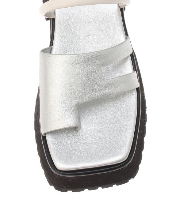 ELENDEEK「ASYMMETRY THONG SANDAL」|サンダル|