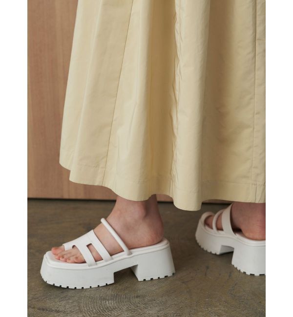 ELENDEEK「ASYMMETRY THONG SANDAL」|サンダル|