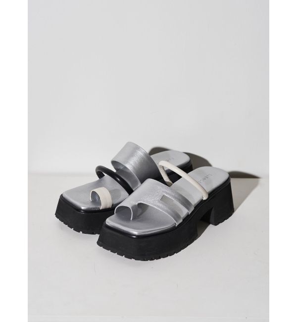 ELENDEEK「ASYMMETRY THONG SANDAL」|サンダル|ミックス