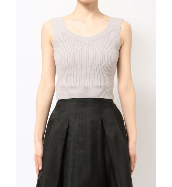 ELENDEEK「【FUJIKO&times;ELENDEEK】RIB KNIT TANK」|タンクトップ|