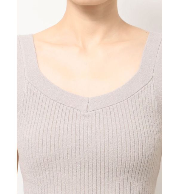 ELENDEEK「【FUJIKO&times;ELENDEEK】RIB KNIT TANK」|タンクトップ|