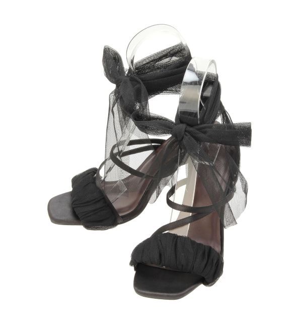 RESEXXY「チュールデザインサンダル」|サンダル|