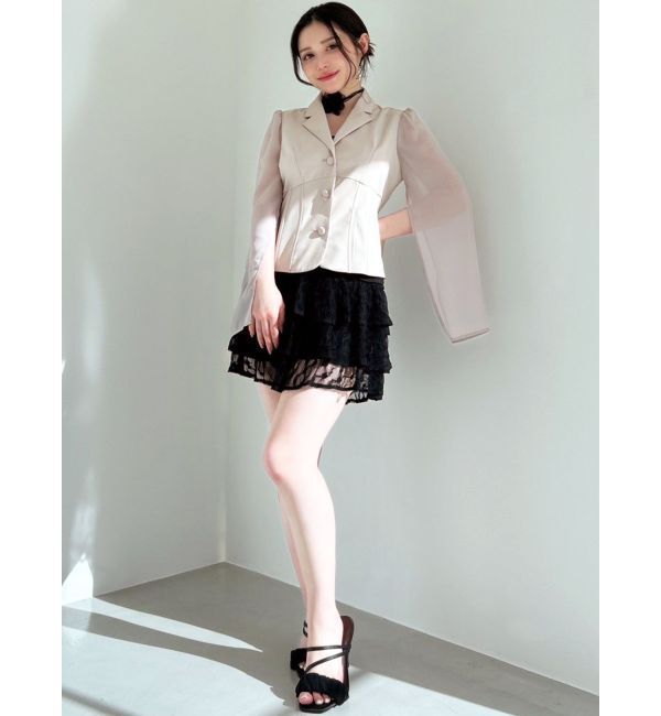 RESEXXY「チュールデザインサンダル」|サンダル|