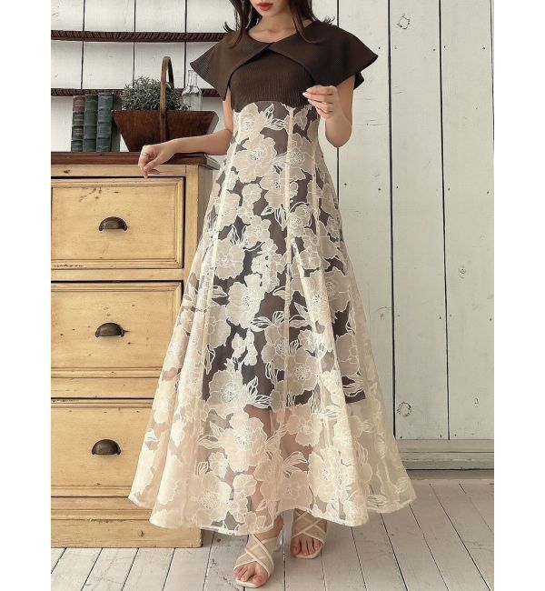 dazzlin「パーツポイントサンダル」|サンダル|