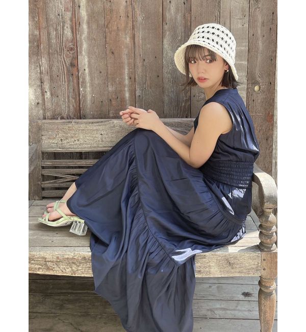 dazzlin「パーツポイントサンダル」|サンダル|