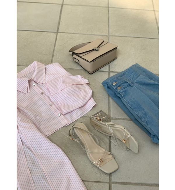 dazzlin「パーツポイントサンダル」|サンダル|