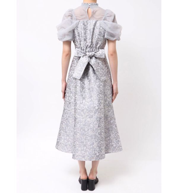 dazzlin「シアーベールジャガードワンピース」|ワンピース|