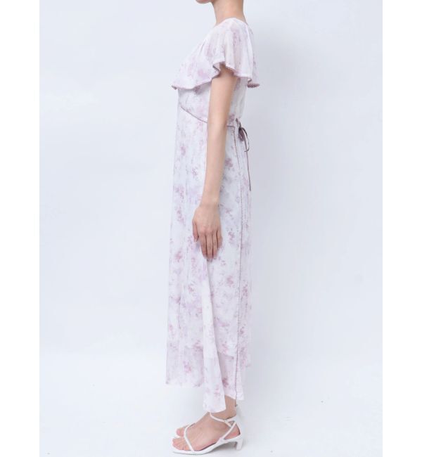 dazzlin「ビックカラーレーストリムワンピース」|ワンピース|