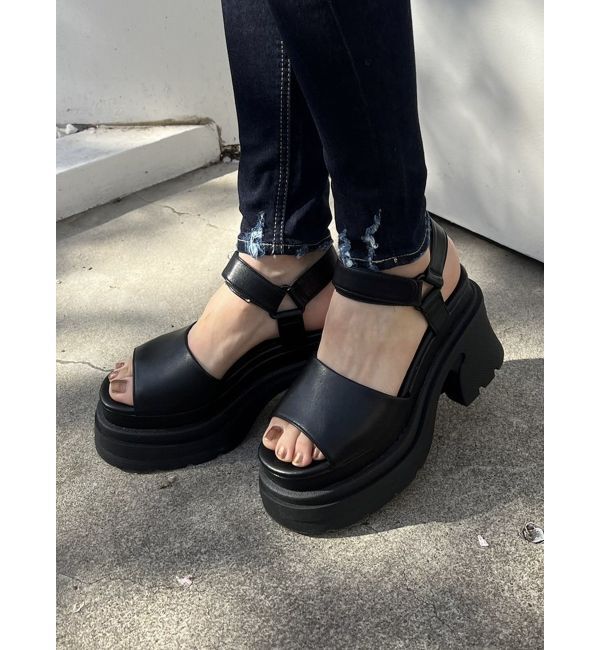 EMODA「タンクラバーサンダル」|サンダル|