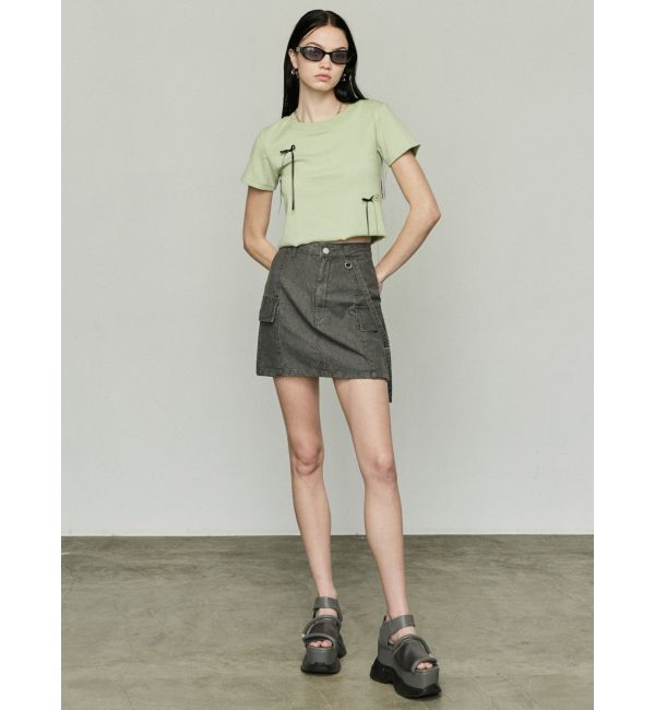 EMODA「ポイントリボンTシャツ」|Tシャツ・カットソー|