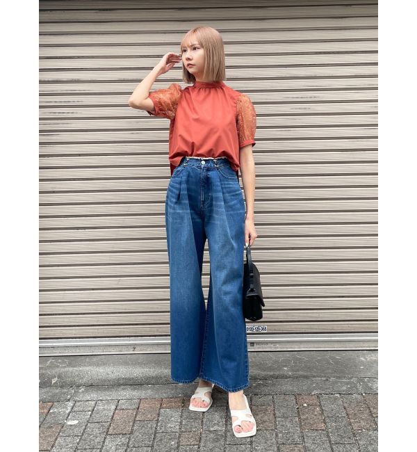 MURUA「レーススリーブブラウス」|シャツ・ブラウス|