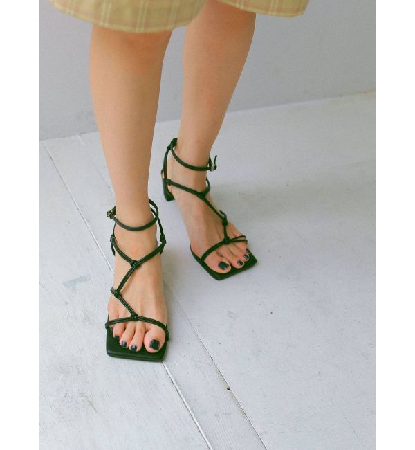 Ungrid「ストラップヒールサンダル」|サンダル|