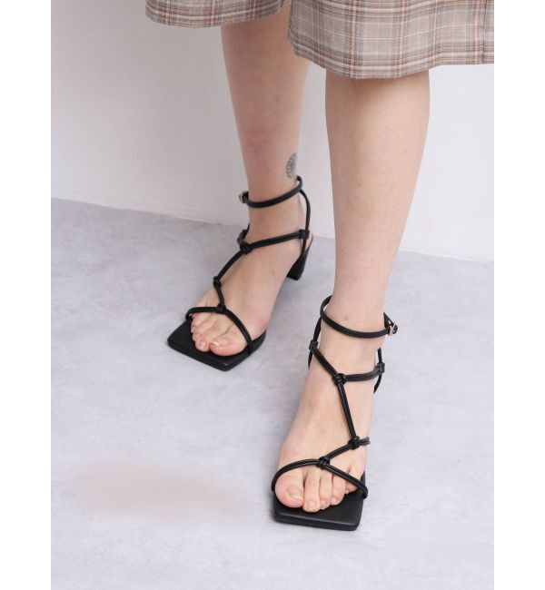 Ungrid「ストラップヒールサンダル」|サンダル|