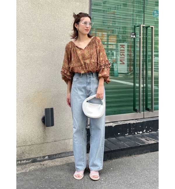 Ungrid「ビーズデザインスリーブボリュームブラウス」|シャツ・ブラウス|