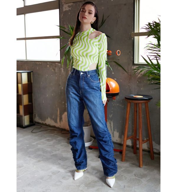 EVRIS「デザインヒールミュール」|サンダル|